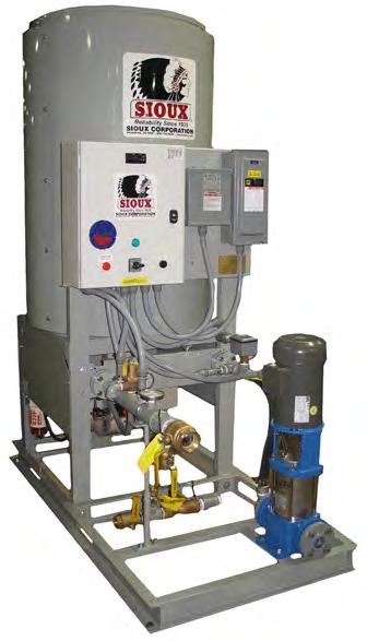 M Series Simple Operation Designed to provide an instantaneous and continuous supply of hot water within one minute of start-up vs.