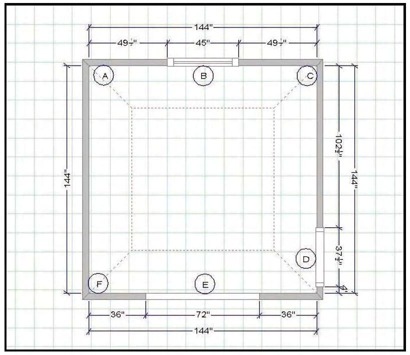 Kitchen Measuring Guide Measuring your kitchen is easy. By following these simple instruc ons and using the graph paper provided you can help speed along the design process for your new kitchen.