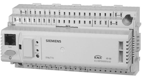 3 133 Synco 700 Heating Controller RMH760B Heating controller of modular design for medium-size or large buildings with own heat source or a district heating connection.