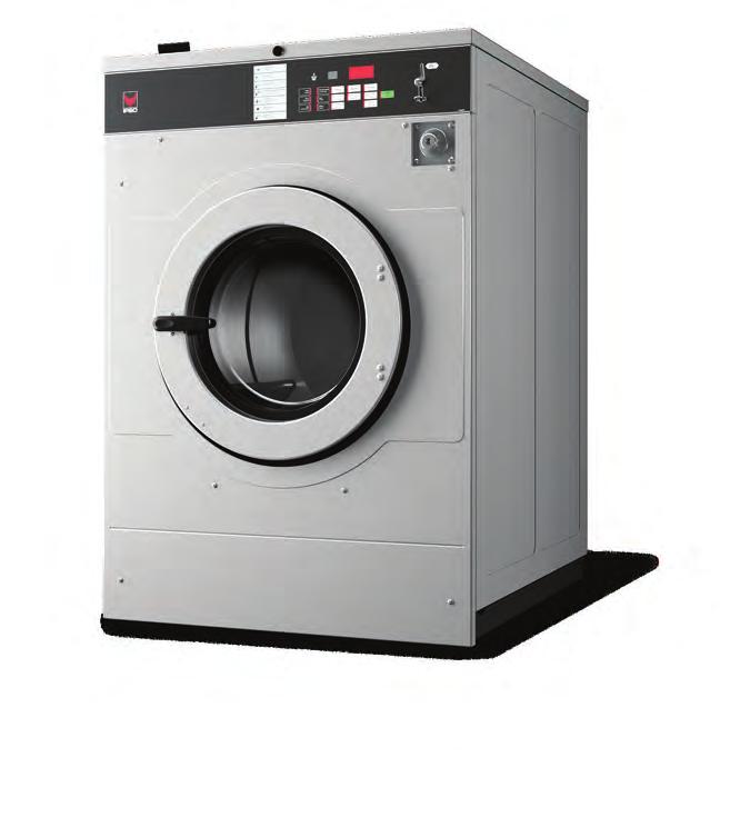 Hardmount Washer-Extractors Hardmount washer-extractors are secured to the concrete floor, cost significantly less than their soft-mount counterparts and have a proven record of dependability with