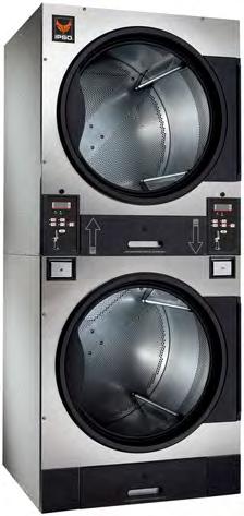 IPSO tumble dryers are designed with fewer moving parts which