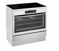 NEW NEW 90cm FREESTANDING model WFE912SA WFE946SA type dual fuel electric fingerprint-resistant stainless steel finish type gas ceramic burners/elements 5 5 front left 5.1 MJ/h 1200W front right 12.