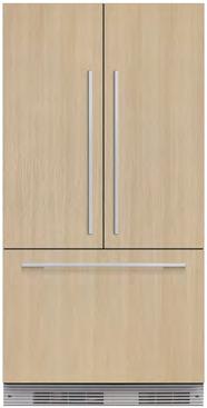 INTEGRATED FRENCH DOOR REFRIGERATOR Create your kitchen with Fisher & Paykel's Integrated French Door Refrigerator featuring ActiveSmart Foodcare, available with each of the Lumina, Aspire and Luxe