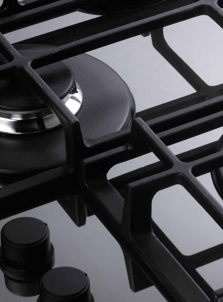 Gas Hobs Please see pages 56-65 in the main Built-In brochure for the full range of Hobs.
