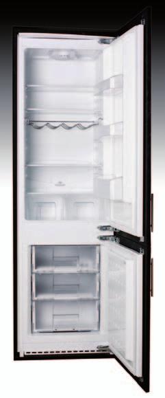 Freezer 62 LITRE FC7030FP Fully integrated frost free 70/30 fridge freezer Frost free 3 glass