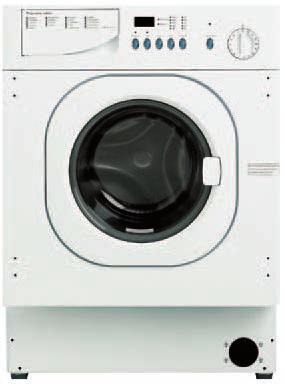 Washing WMI71641 Fully integrated washing machine 1600 rpm spin 7kg capacity 16 wash programmes