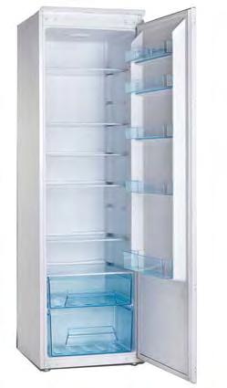 8cm TMV 299 Code: RIUF101NMA+ LOOKING FOR ADDITIONAL STORAGE? Then choose the NordMende Integrated Tall Larder Fridge and Freezer options.