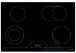 INDUCTION HOB 4 Induction Zones Boost Function Residual Heat Indicators Electronic