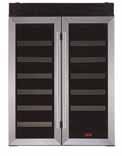 storage 135 litre capacity 54 bottle capacity (75cl) Interior light LED display Double glazed door Temperature range 5-22 o C Compressor cooling technology Dual zone Wine cooler - free standing 600mm