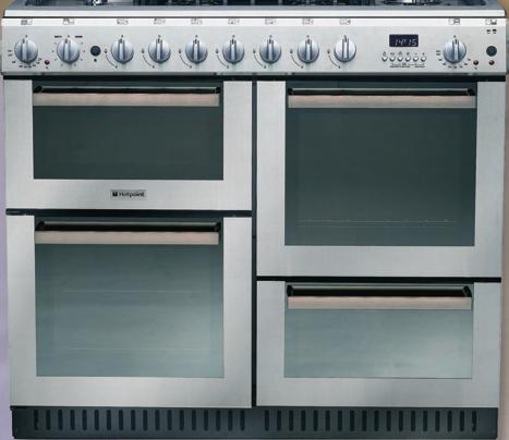 Light in both ovens Stay clean catalytic liners in both ovens BB energy rating EG1000GX 100cm