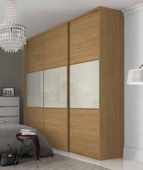 classic A classic look updated with a contemporary feel. Door designs Single panel Wideline Fineline Choose from wood effect or silver frames.