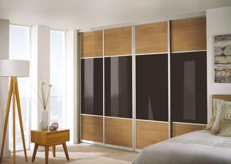contour This design will add something special to your home. Size options Fixed sized doors Available to fit an opening height of 2260mm in 3 set widths.