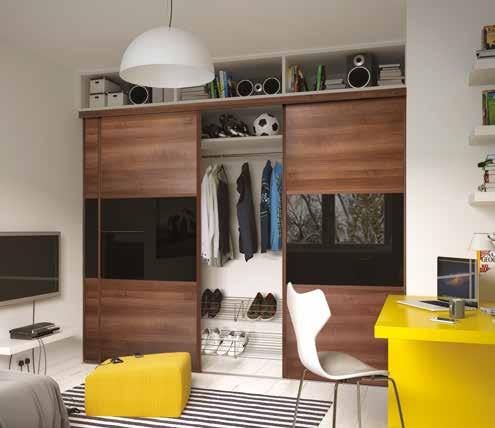 things our products offer With free standing and modular wardrobes a large area of usable space can easily be wasted.