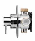 Featuring Easy to use, single lever control Luxury brass valve with chrome finish s with a choice of 4 impressive spray