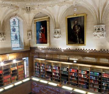 Other highlights The Law Library Guests have the rare chance to view the magnificent triple height Law Library which is in many ways the