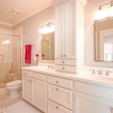 Make It Gleam In the bathroom, recaulk around tub and sink.