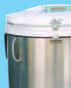 CBS Isothermal Freezers also provide added user safety by eliminating contact or splashing of liquid nitrogen.