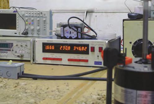 Wattage vs Amperage The Azure condenser fan motor (MARS 10870) is being bench tested for power consumption. Test Amperage: 1.633 Test Voltage: 230.4 Test Wattage: 176.