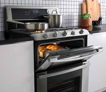INNOVATIVE AND TIME SAVING SELF CLEANING PROGRAMS FOR EASIER EVERYDAY COOKING.