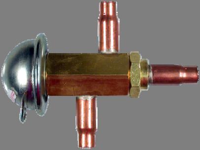 Refrigeration Cycle Accessories System Pressure Regulators Hot Gas Bypass Located between the hot gas discharge line and