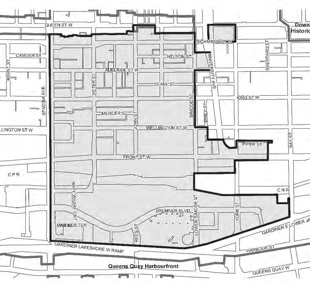 TORONTO ENTERTAINMENT DISTRICT BIA (MASTER PLAN AMENDED MARCH 2015) Peter Street Guiding Principles Protect Designated and Listed Heritage Buildings + Unique Places Balance of Mixed-Uses Diversity of
