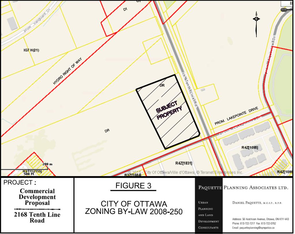 3.4 Plan of Subdivision The subject property is identified as part of Block 18 on the draft plan of subdivision dated July 7, 2014 as shown on Figure 4.