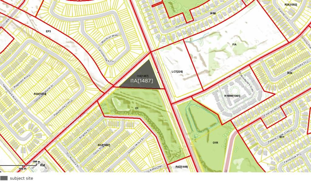 PLANNING RATIONALE: 5264 FERNBANK ROAD MARCH 24, 2014 13 Zoning Map Many of the proposed uses in the I1A zone are also permitted in the Arterial Mainstreet zone.