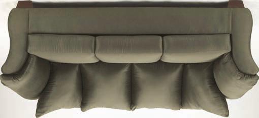 Contemporary Design in a Soft Neutral Upholstery.
