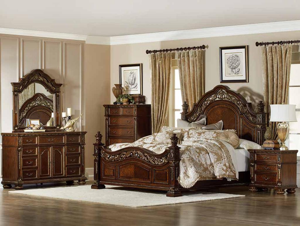 Catalonia COLLECTION Old-World European styling is captured in the dramatically elegant Catalonia Collection.