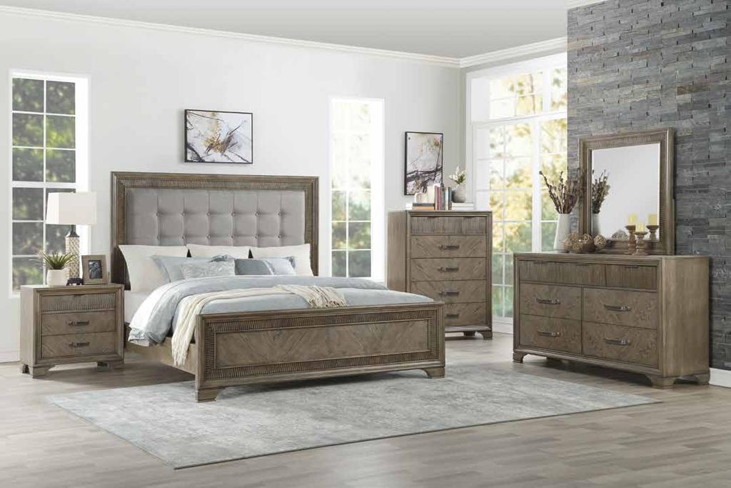 Caruth COLLECTION Transitional styling paired with unique and functional accents combine to create the Caruth Collection.