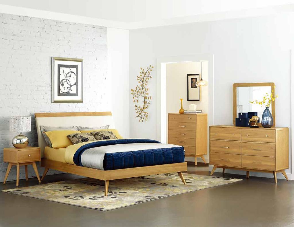 Ruote COLLECTION The cool vibe of mid-century modern design is captured in the Ruote Collection.