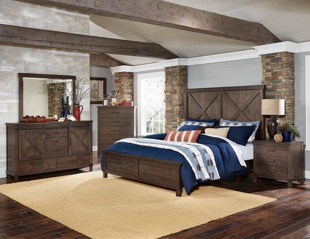 Hill Creek COLLECTION The rusticated ambiance of your home calls for the addition of the Hill Creek Collection.