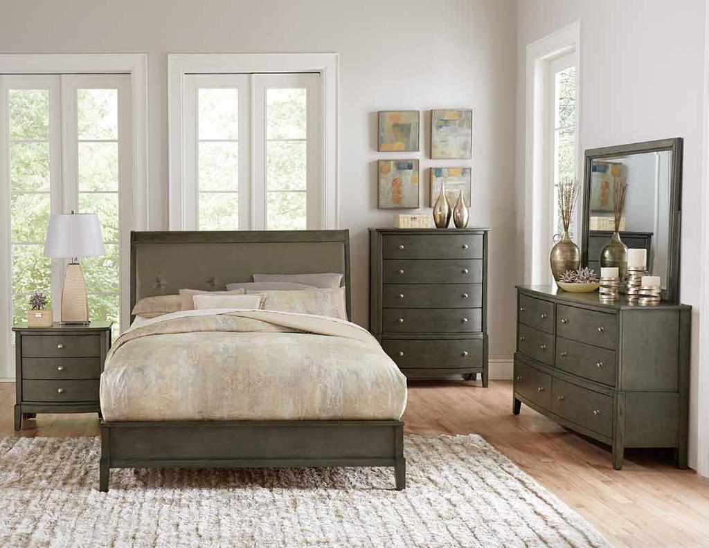Cotterill COLLECTION With transitional styling that is at home in a number of decorative environments, the Cotterill Collection will be a versatile addition to your bedroom.