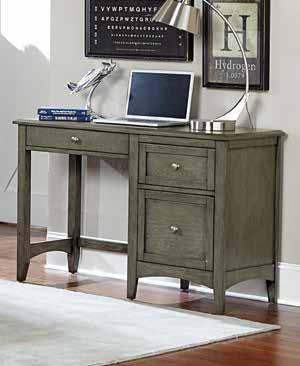 25H 2046-15 Writing Desk 47.75 x 18 x 31H Aviana COLLECTION Created for the traditional bedroom, the Aviana Collection is a study in classic styling and modern presentation.