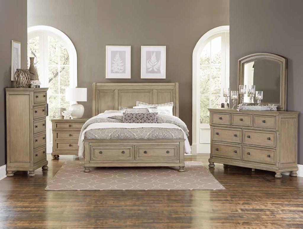 Bethel COLLECTION An updated classic addition to your transitional bedroom will be the