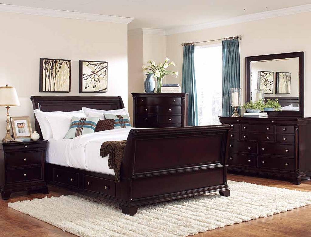 INGLEWOOD COLLECTION Sophistication merges with elegant lines and classic shapes in the Inglewood Collection.
