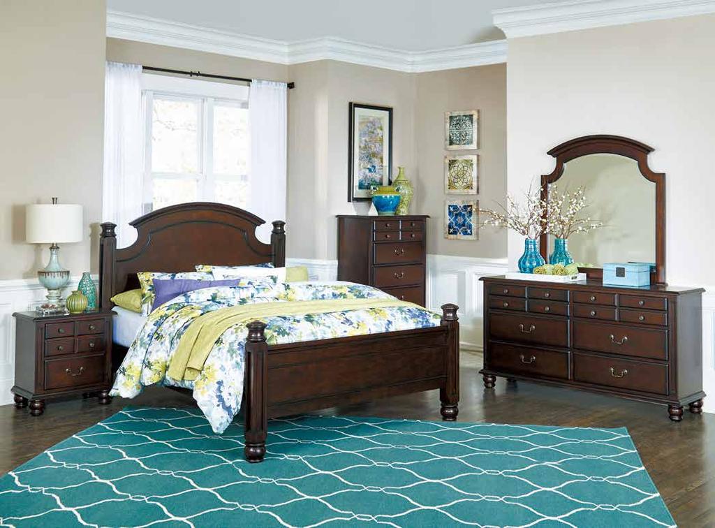 Frederica COLLECTION At home in the most traditional of spaces, the Frederica Collection will provide the classic look you are seeking to add to your bedroom.
