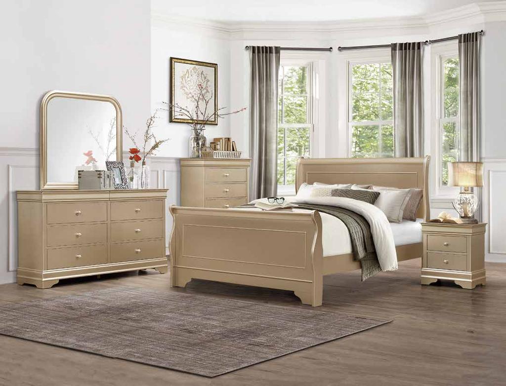 Abbeville COLLECTION The ever popular Louis Philippe style is updated with functional accoutrements and a glamorous touch in the Abbeville Collection.