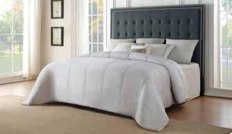 used as headboard only Elista COLLECTION Modern styling combined with the look of tailored menswear