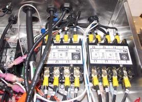 CONTROL BOX 13. Trace the two white wires to the back of the control box.