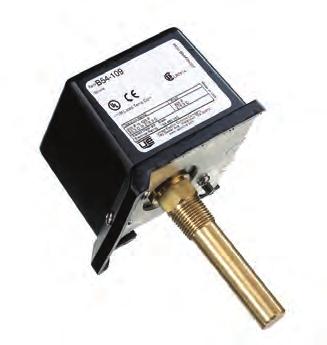 Rugged temperature switch with external dial.