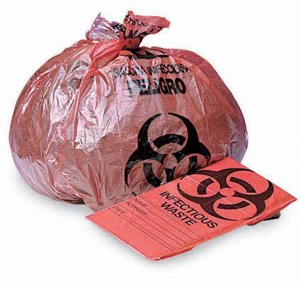 Infectious Waste Disposal All infectious waste destined for disposal shall be placed in closable, leak-proof containers
