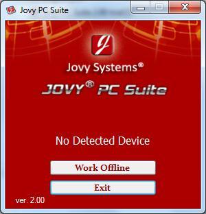 Save the license file in (C:\Program Files\Jovy PC Suite) folder.