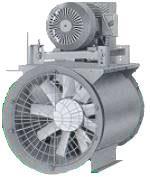 Types of Fans & Blowers Axial Fans Vane axial fans Advantages Suited for medium/high pressures Quick acceleration