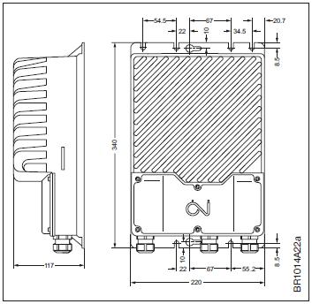 Fig. 3-4: Fig. 3-5: 3.2. Mechanical installation Incorrect mechanical installation may cause overheating and impaired performance.