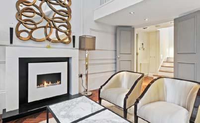 Create your own designer fireplace for your room.