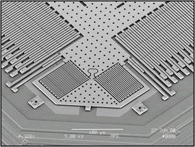 Electrically Fabricated using same processes as IC