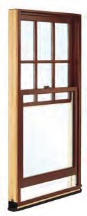 INDUSTRY LEADING DESIGN Marvin Next Generation Ultimate Double Hung Windows feature a narrow 1 15 /16" checkrail and