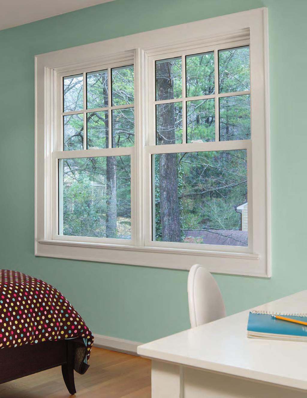Marvin Windows and Doors Ultimate Insert Double Hung Windows fit beautifully into your existing space, and appear
