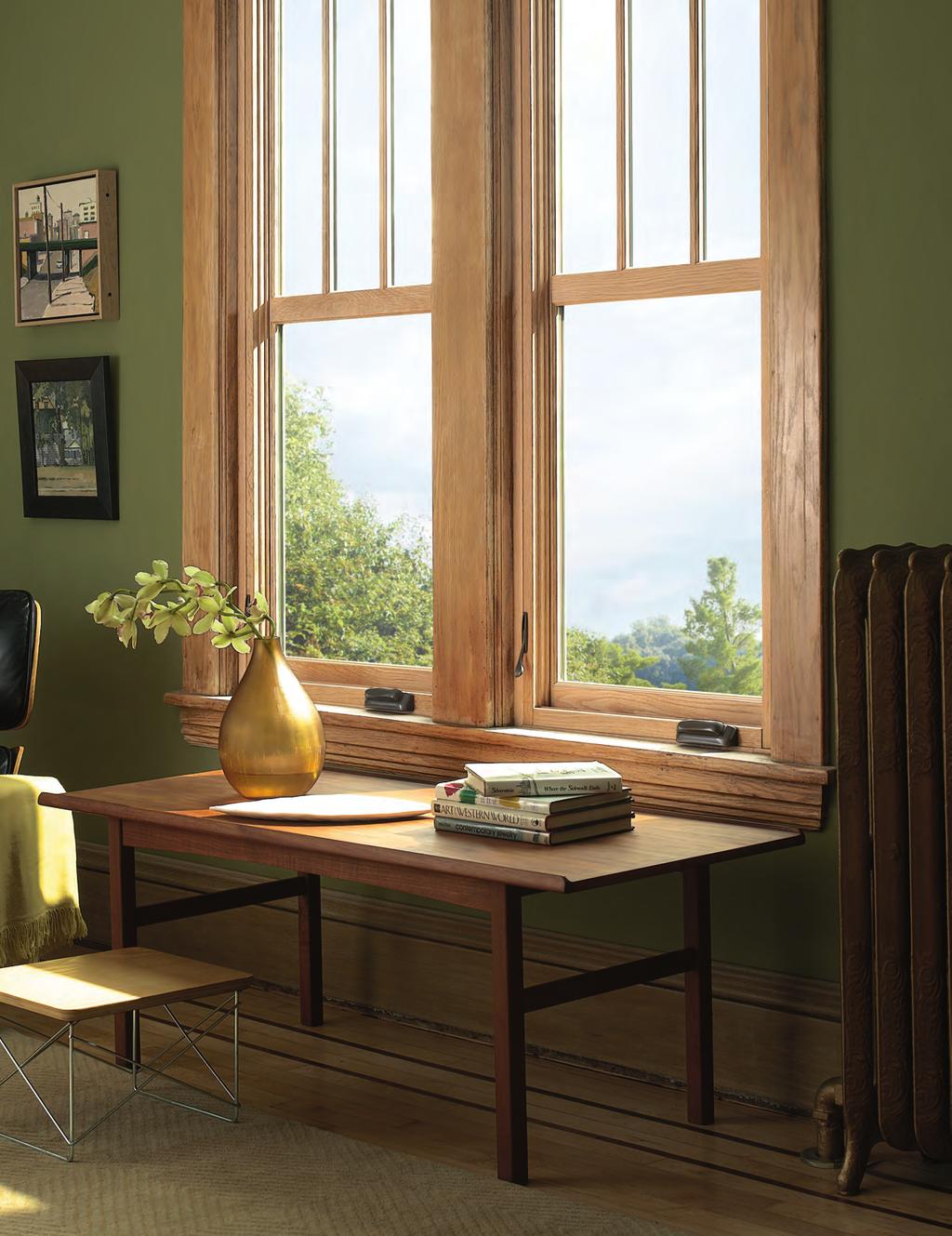 25 ULTIMATE REPLACEMENT CASEMENT This window offers a flush, contemporary exterior and a narrow jamb, making it perfect for frame-in-frame replacement applications.